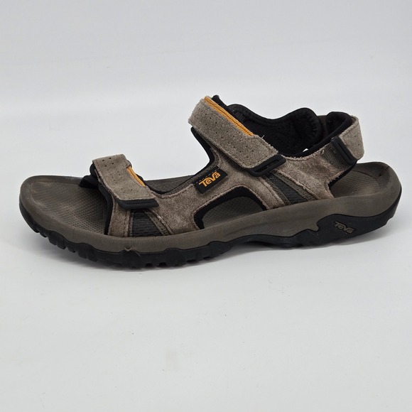 Teva Katavi 2 Suede Leather Hiking Trail Walking Sandals Mens Size 10 Walnut